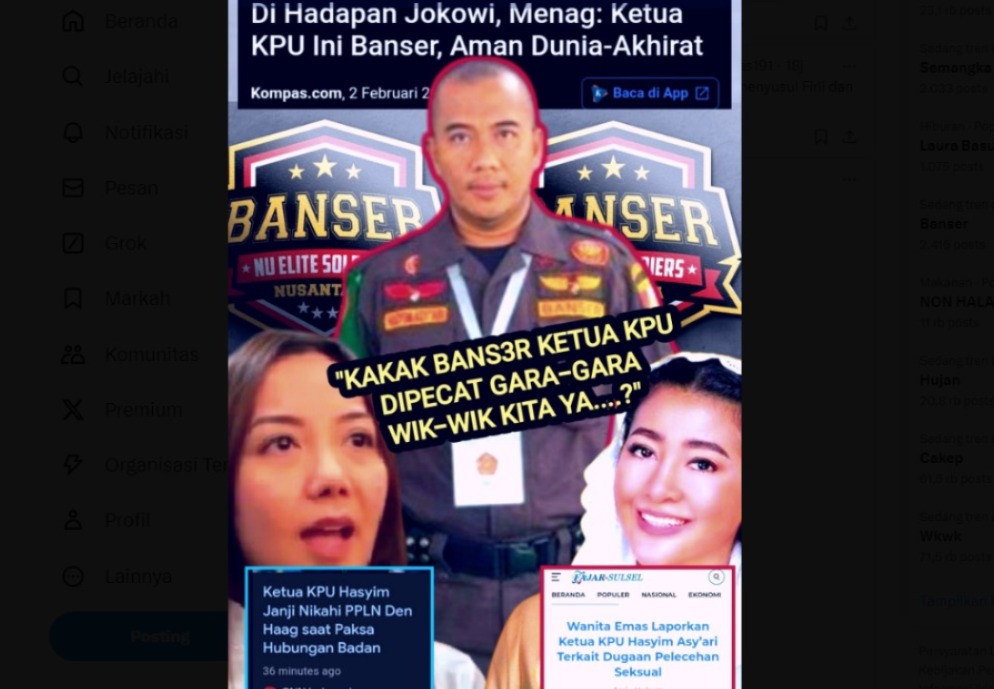 Nama Banser Tercoreng Gara2 Kelakuan Hasyim Asy’ari, Warganet Ungkit Pernyataan Yaqut