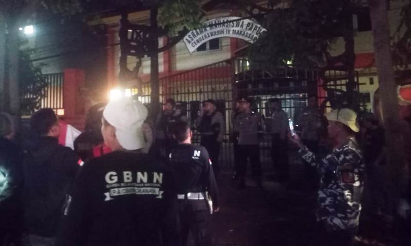Bendera OPM Berkibar di Makassar, Polisi Minta Mahasiswa Papua Patuhi Aturan