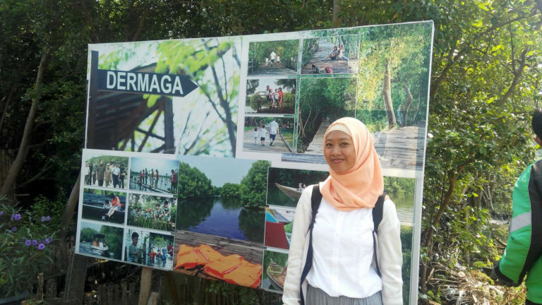 Mencari yang Hijau-Hijau di Taman Mangrove PIK, Jakarta