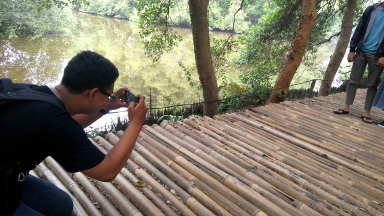 Mencari yang Hijau-Hijau di Taman Mangrove PIK, Jakarta