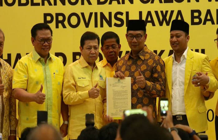 Tidak Amanah, Partai Golkar Cabut Dukungan Terhadap Ridwan Kamil