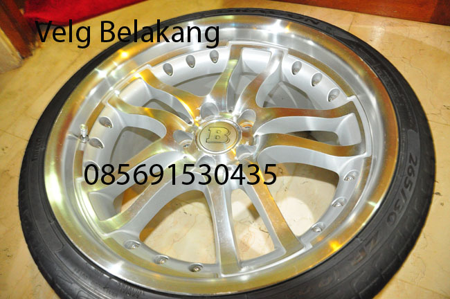 Jual Velg Brabus R19 Bekas Pasang di Mercy SLK 230K 