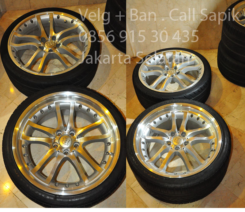 Jual Velg Brabus R19 Bekas Pasang di Mercy SLK 230K 