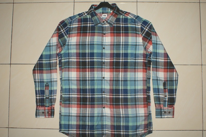 Terjual UNIQLO ORIGINAL WASH FLANNEL 