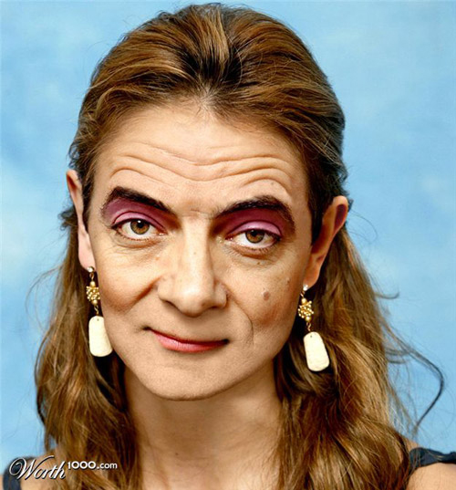 Foto-foto Mr.Bean editan ASLI KOCAK !!!!