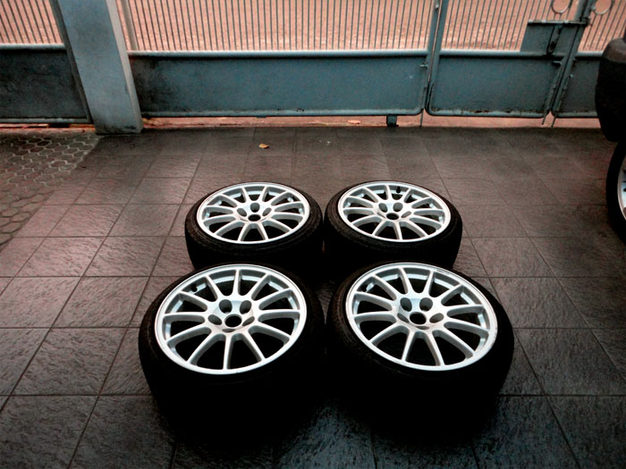 Terjual FOR SALE VELG Oem Evolution X GSR by ENKEI JAPAN 