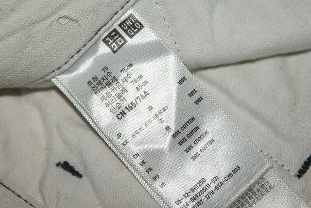 BUZZ RICKSONS DARTISAN DIOR TOPMAN ZARA H&M DICKIES CARHART UNIQLO BEAMS SALEWA Chino