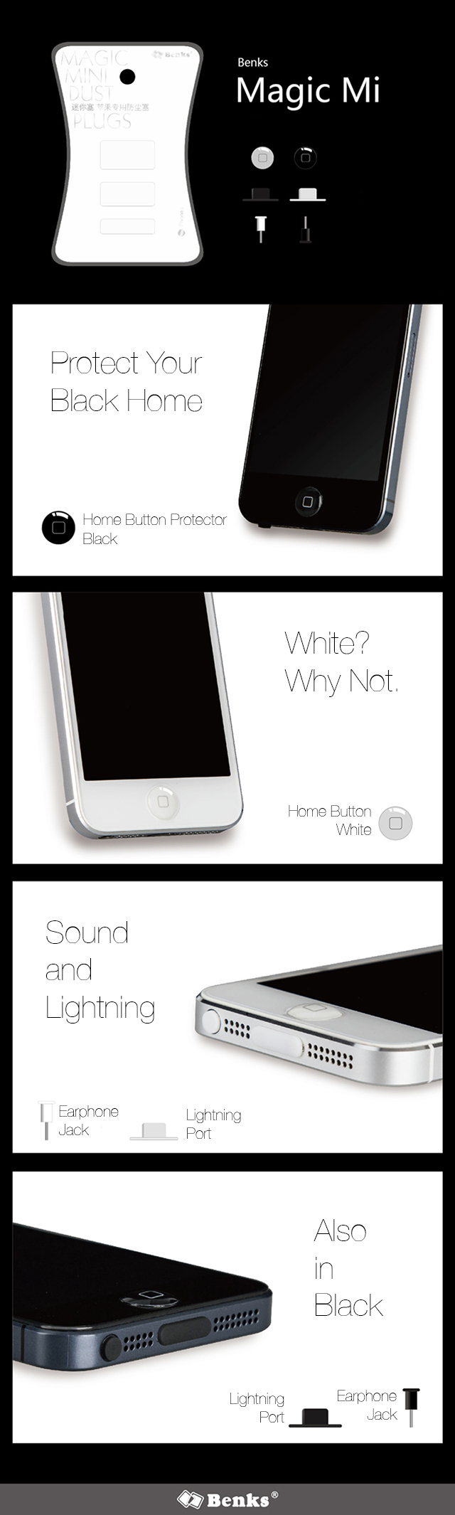 Magic Mini Dust Plug for iPhone and iPad - Cegah Gadget Apple dari Debu