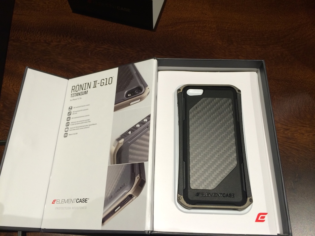➤ Element Case Ronin II G10 Stainless Steel, Titanium, Fuse Deck 100% Original !!! ☜