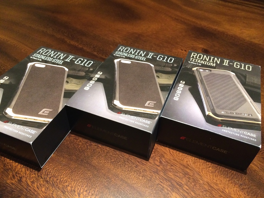 ➤ Element Case Ronin II G10 Stainless Steel, Titanium, Fuse Deck 100% Original !!! ☜