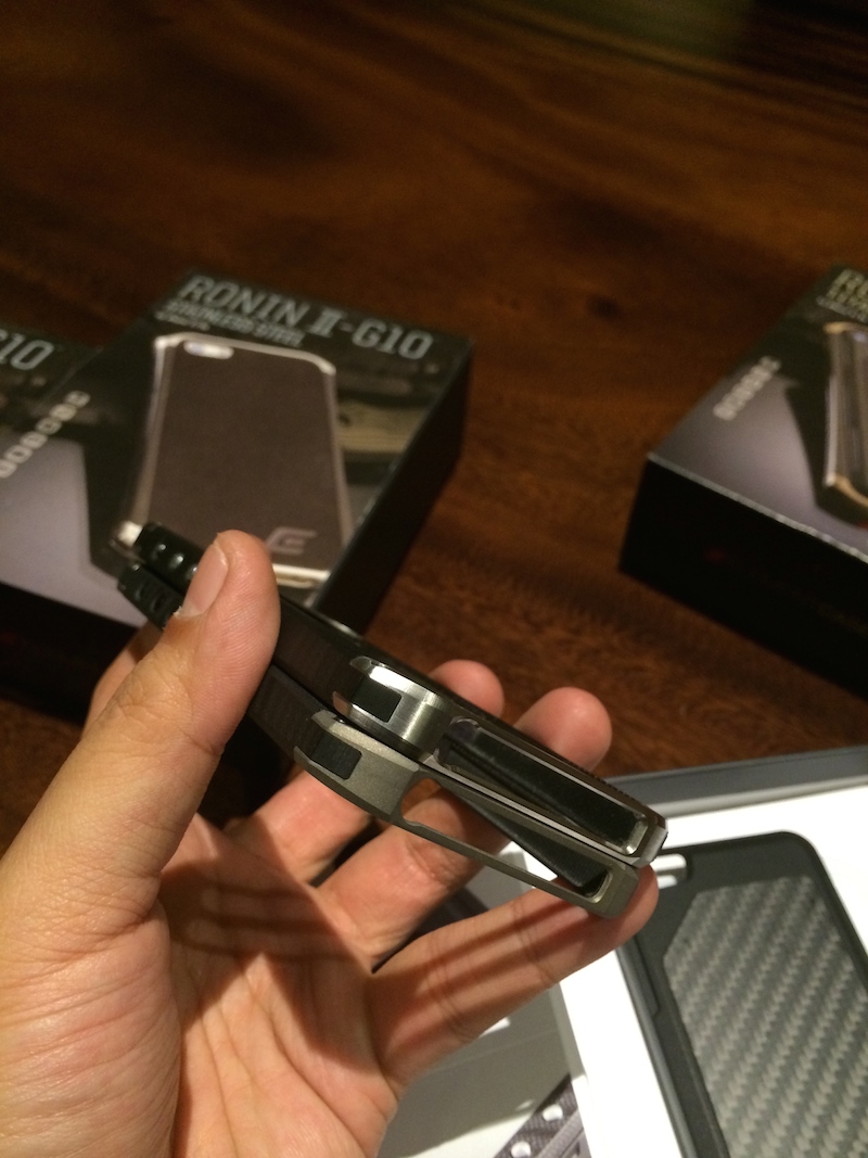 ➤ Element Case Ronin II G10 Stainless Steel, Titanium, Fuse Deck 100% Original !!! ☜