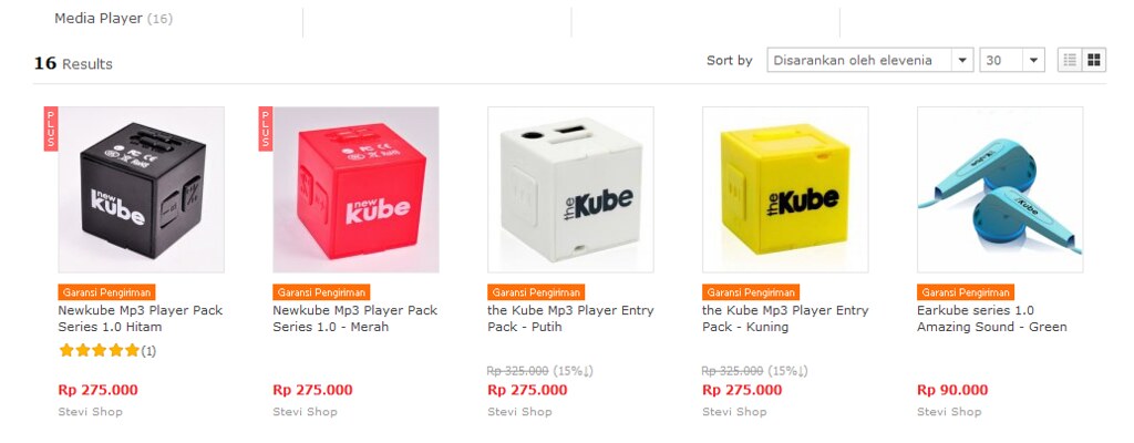 NewKube, theKube2, Earkube 1.0, Original Bergaransi Resmi - Jaminan 110% Uang Kembali