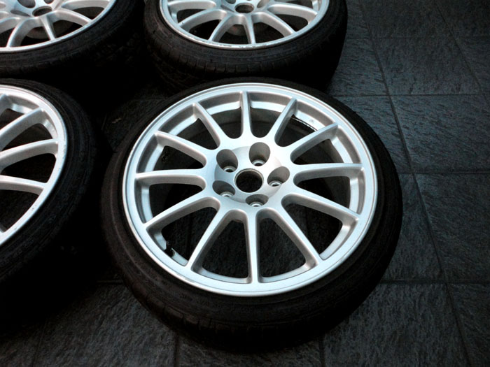 Terjual FOR SALE VELG Oem Evolution X GSR by ENKEI JAPAN 