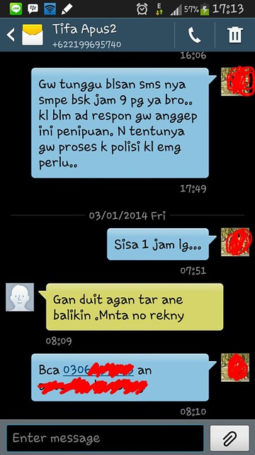 SURAT TERBUKA UNTUK SELLER YANG MENGAKU ID "kaskusbgttop" / Angga Wisnu Aji Saputra