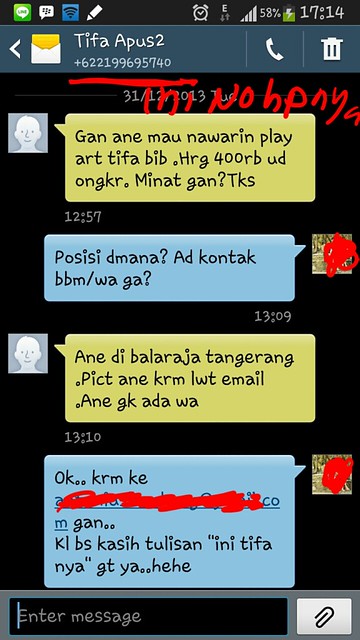 SURAT TERBUKA UNTUK SELLER YANG MENGAKU ID "kaskusbgttop" / Angga Wisnu Aji Saputra