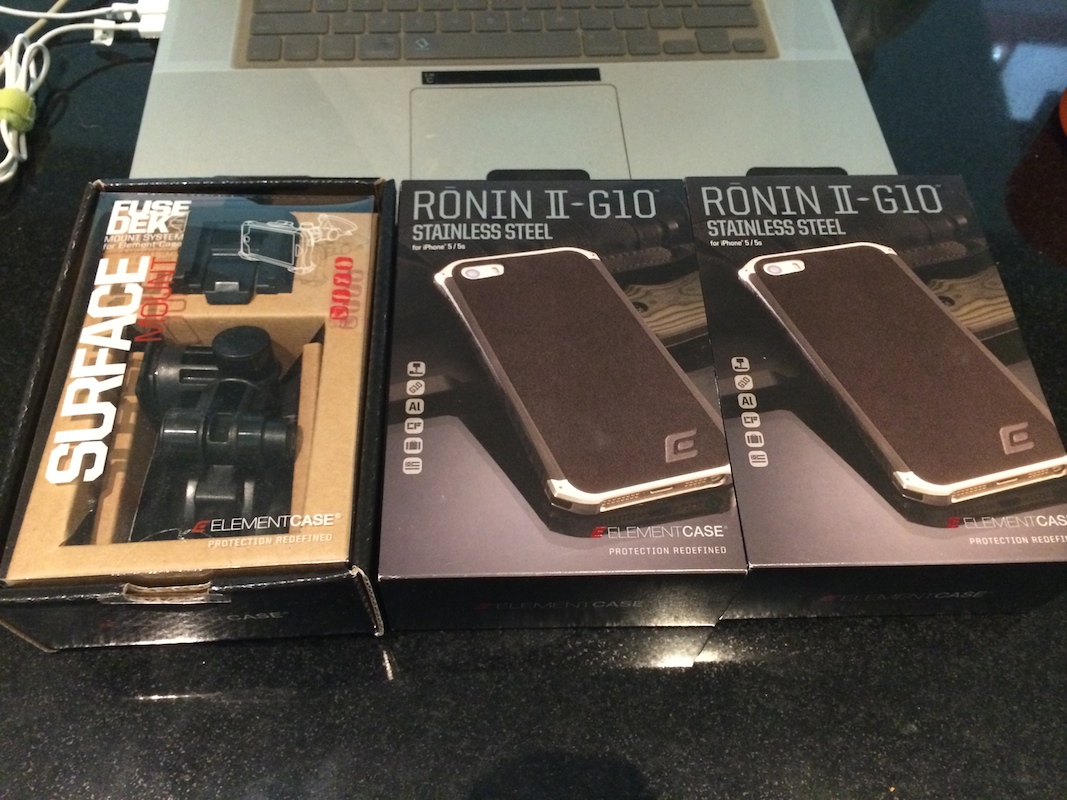 ➤ Element Case Ronin II G10 Stainless Steel, Titanium, Fuse Deck 100% Original !!! ☜