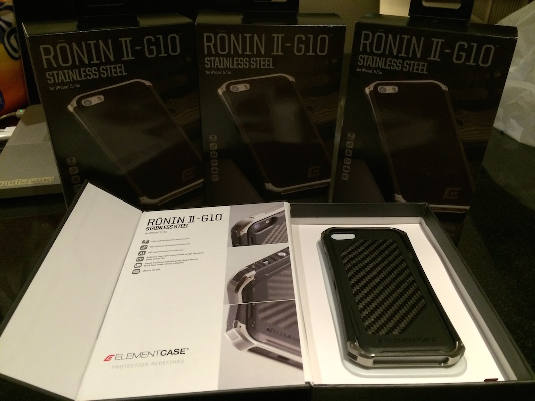 ➤ Element Case Ronin II G10 Stainless Steel, Titanium, Fuse Deck 100% Original !!! ☜