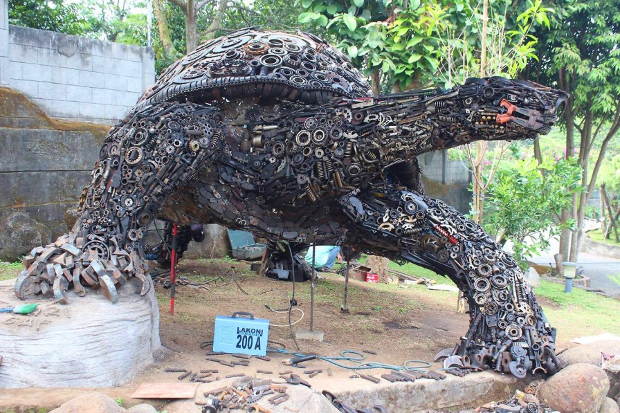 Ono Gaf - Seniman Baja asli Malang berkelas International 