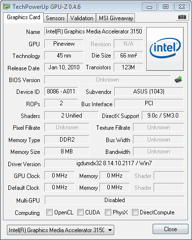 &#91;netbook&#93; ASUS Eee PC 1215P