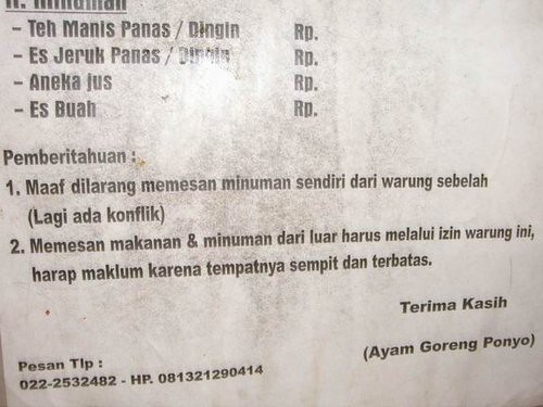 &#91;ngakak&#93;Brosur Terunik dan Tergokil Sepanjang Sejarah Dunia 