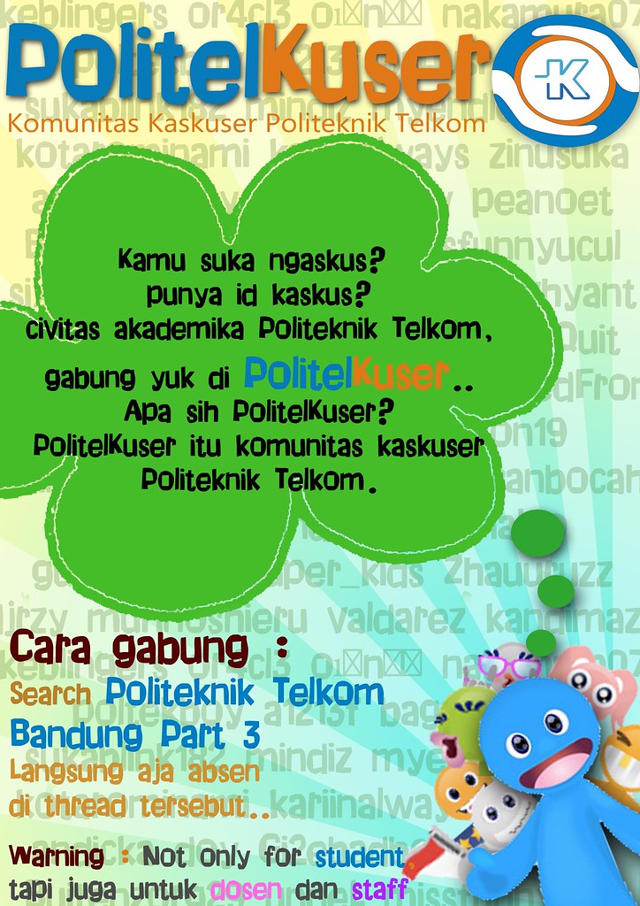 &lt;!-- Politeknik Telkom Bandung --&gt; - Part 4