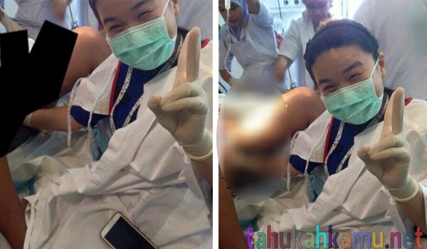 &#91;HOT&#93; Dokter Wanita Selfie Sambil Pegang Kemaluan Pasien