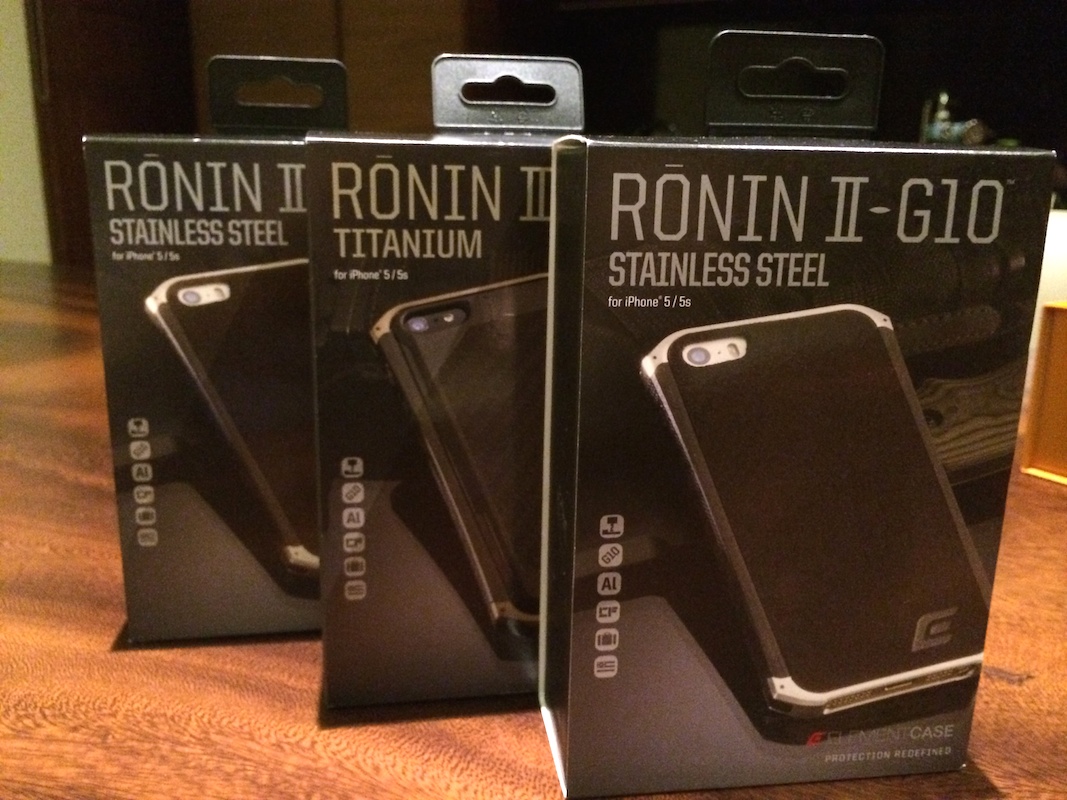 ➤ Element Case Ronin II G10 Stainless Steel, Titanium, Fuse Deck 100% Original !!! ☜