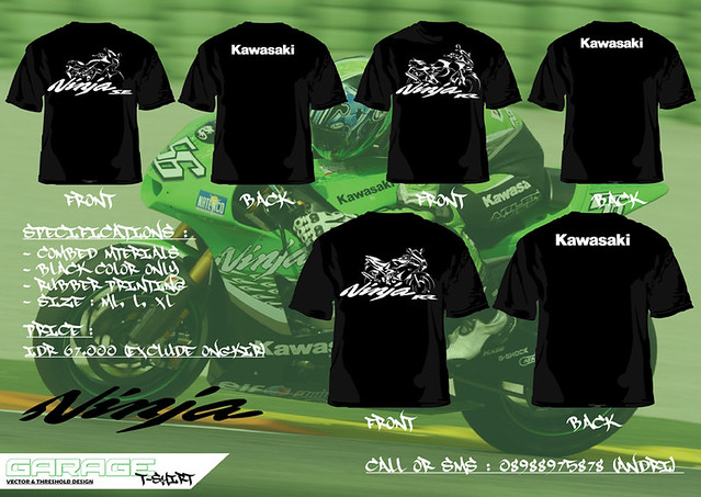 Terjual GARAGE T-SHIRT, T-SHIRT KHUSUS 