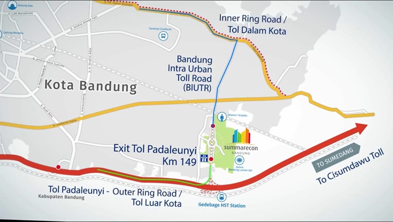 Tol Dalam Kota Bandung, dari Terowongan Hingga Jalan Layang