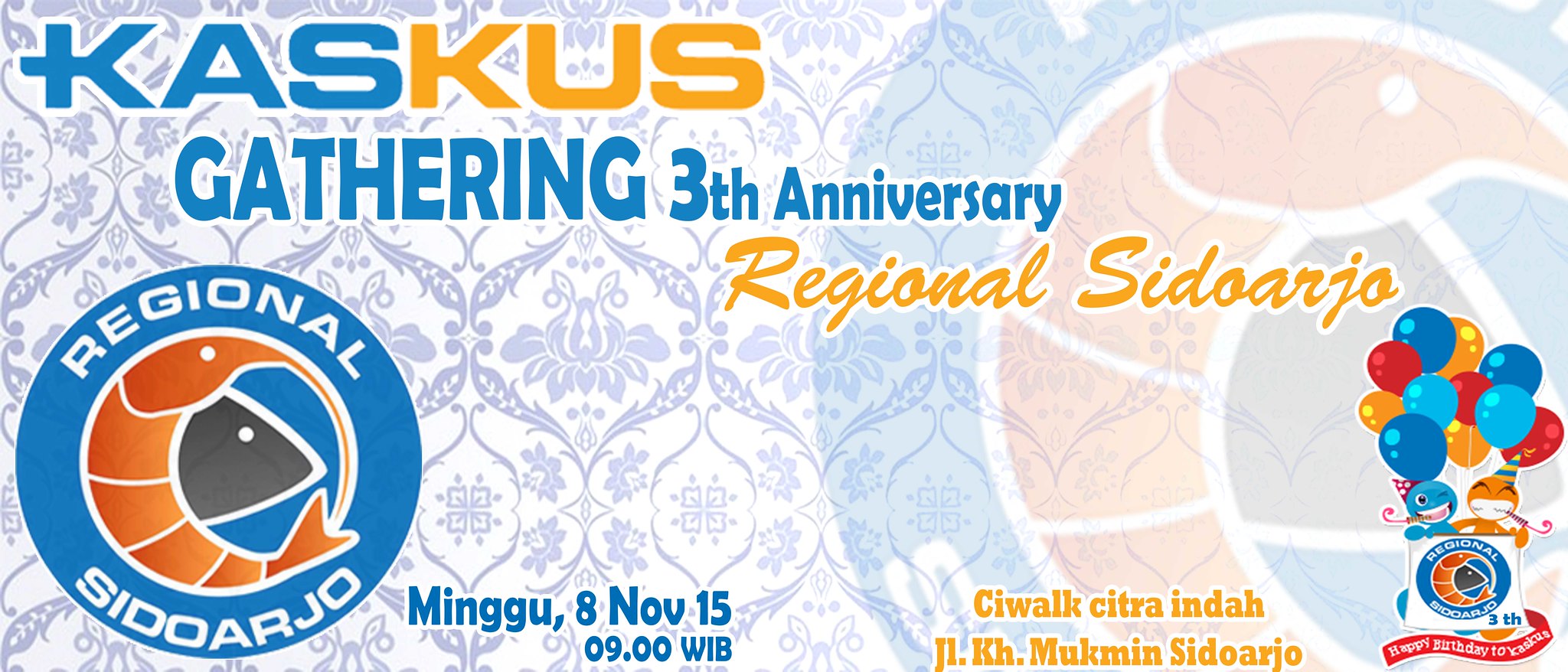 &#91;{FR}&#93; Gathering Syukuran Ulang Tahun Regional SIDOARJO Ke-3 &#91;{FR}&#93;