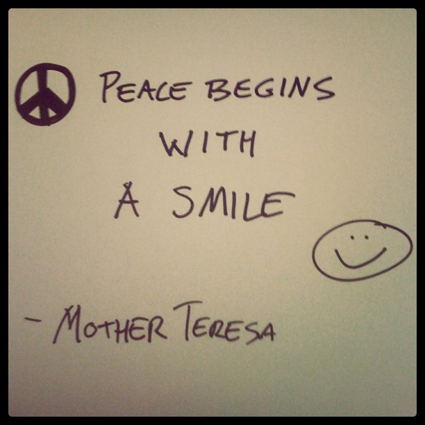 A smile works wonders +&#91;video&#93;
