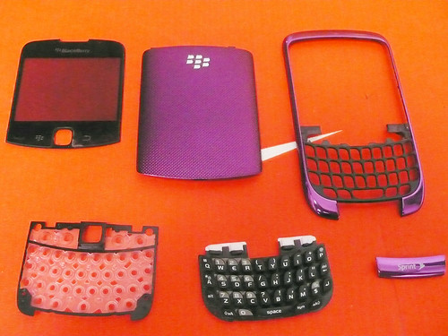 Casing Purple blackberry curve 3g 9330 cdma Sprint ORI