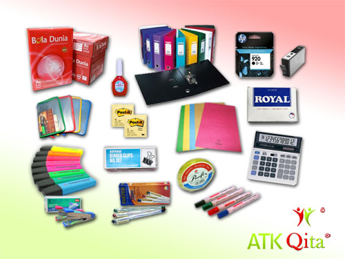 Serba Diskon Harga Alat Tulis Kantor ( ATK ), Office Stationery & Supplies @ ATK Qita
