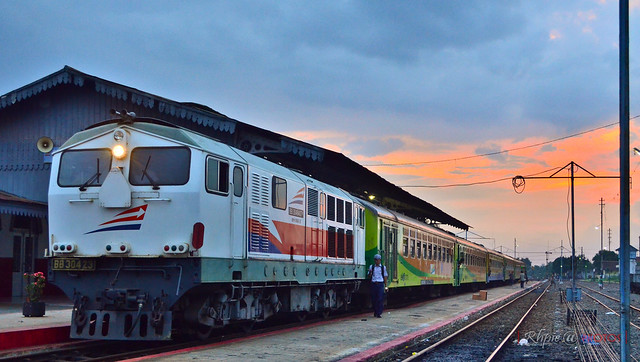 Pemandangan Indah &amp; Info Kereta Api di Banyuwangi