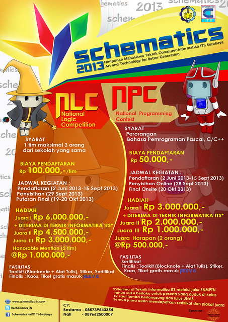 &#91;EVENT&#93; SCHEMATICS 2013 by HMTC ITS Surabaya