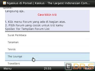 &#91;Tutorial&#93; Ngaskus di Ponsel