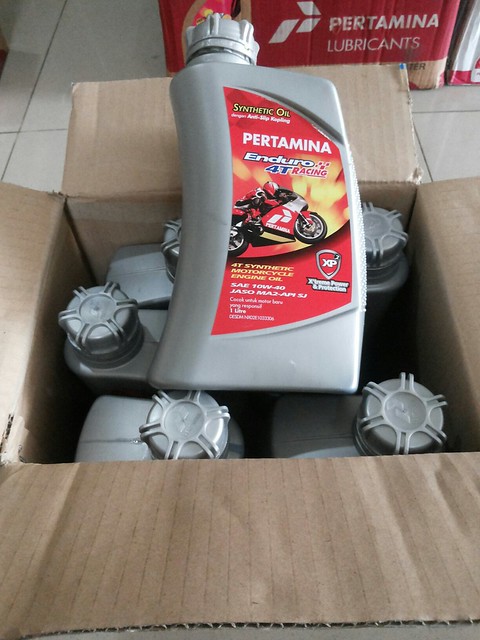 Terjual Pelumas/Oli Motor Pertamina Enduro (4T, Racing, Matic, Sport ...