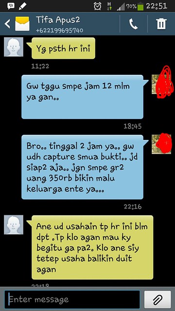 SURAT TERBUKA UNTUK SELLER YANG MENGAKU ID "kaskusbgttop" / Angga Wisnu Aji Saputra