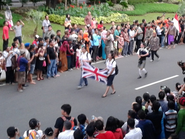 Meriahnya Pawai World Heritage Festival 2013 di kawasan Monas, Jakarta