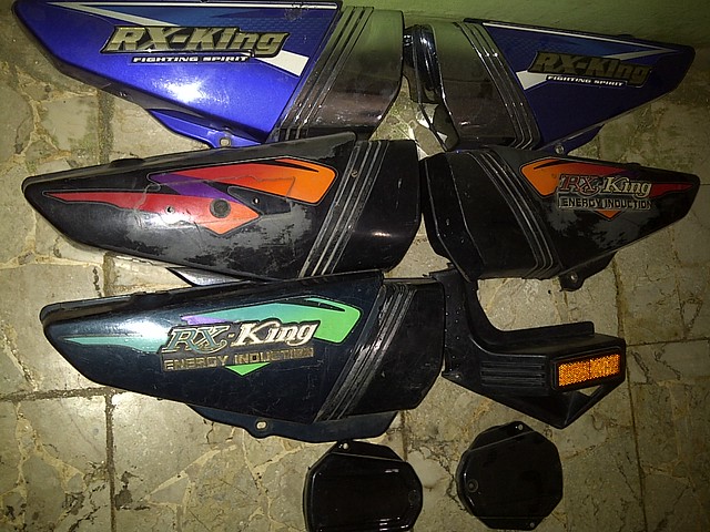 Terjual jual cover samping box aki rx king tutup pompa 