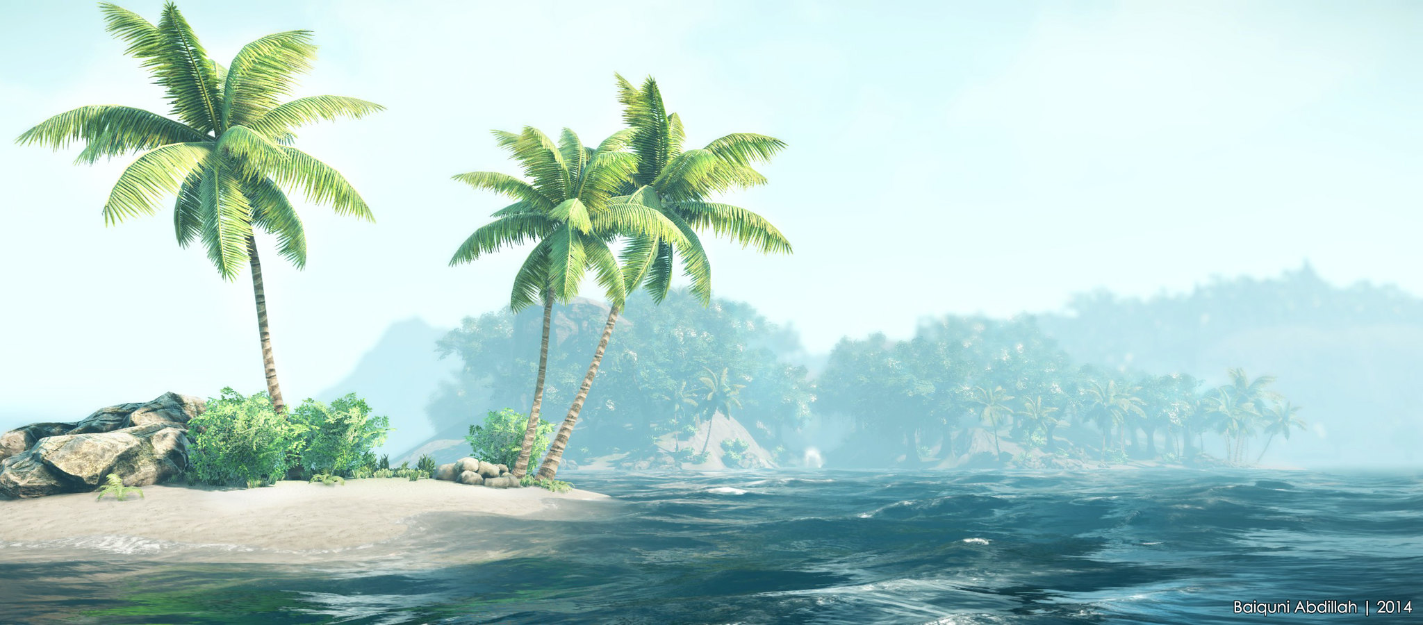 ANIMASI 3D HUTAN DAN CANDI PAKE CRYENGINE + WALLPAPER FULL HD 