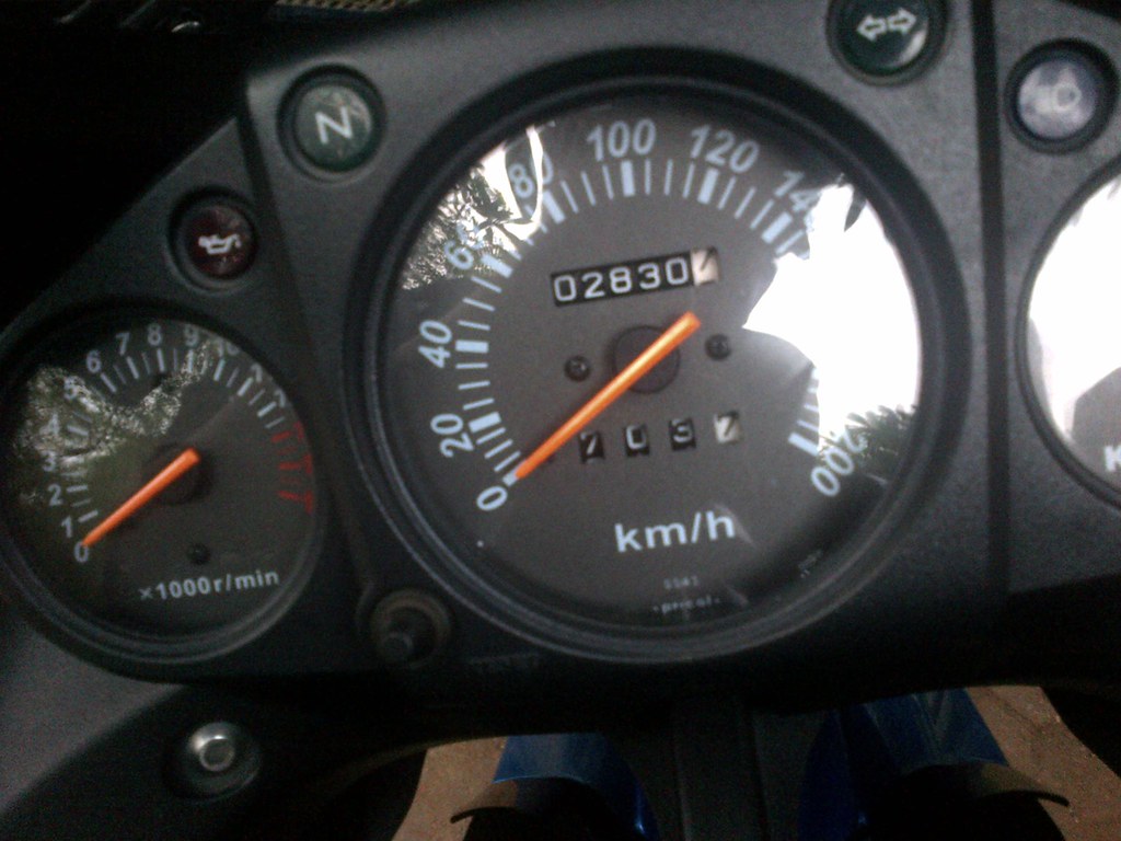 ninja 2010 (biru) mulussss