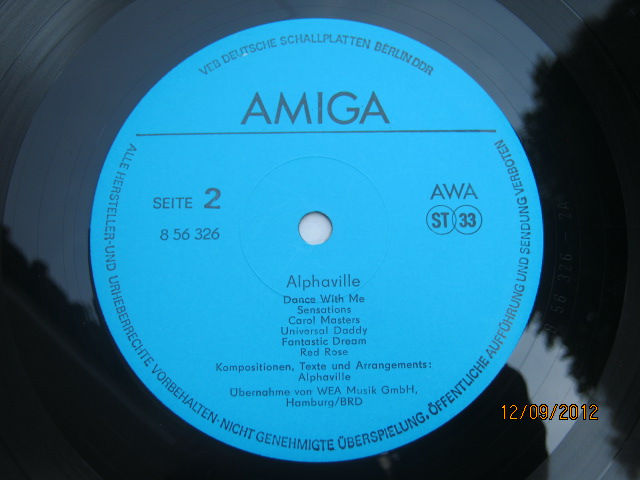Piringan hitam ALPHAVILLE - SAME 1988 .... Big in Japan, AMIGA