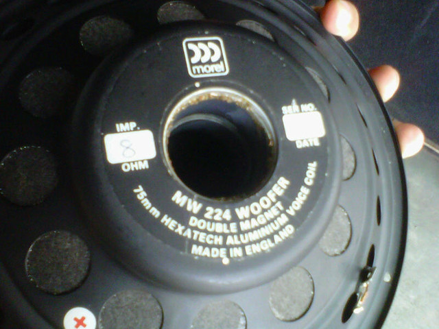speaker morel double magnet vintage