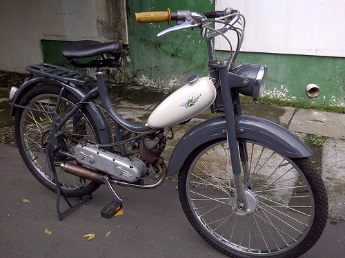 WTS Alpino moped 1954(Italy), Fully Restored, Surat Bawaan Lahir