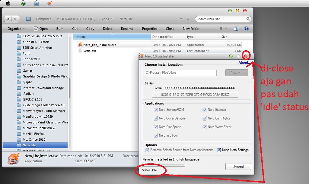 &#91;SHARE&#93; NERO Burn Lite 10 + NERO Multimedia Suite 10