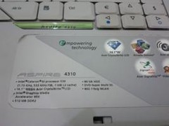 Acer Aspire 4310 kondisi 95%