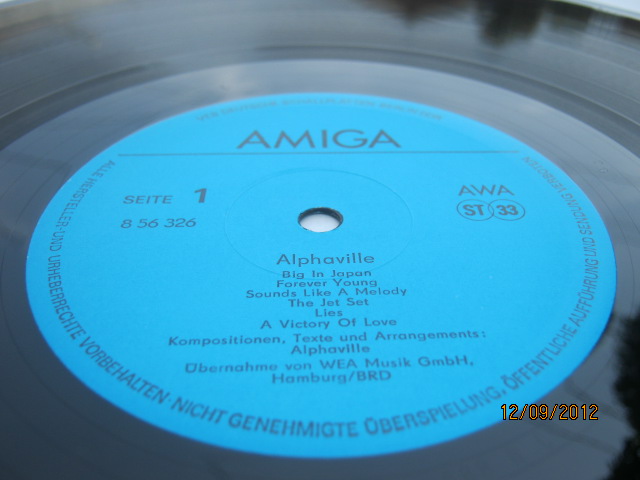 Piringan hitam ALPHAVILLE - SAME 1988 .... Big in Japan, AMIGA