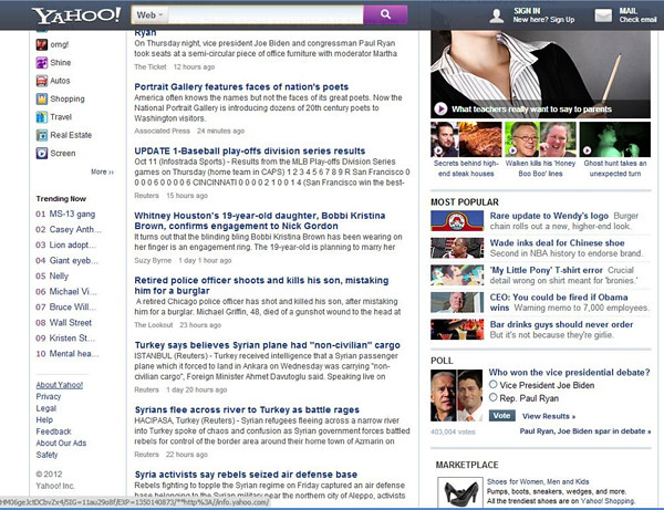 Inikah Penampilan Baru Situs Yahoo?