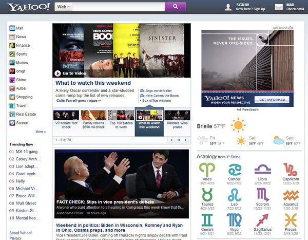 Inikah Penampilan Baru Situs Yahoo?